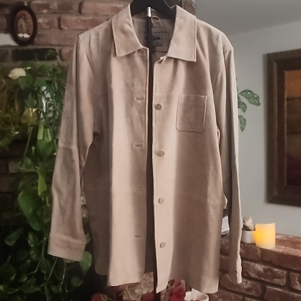 Vintage Bernardo Suede Leather Jacket | Western Boho Cowboycore Minimalist
